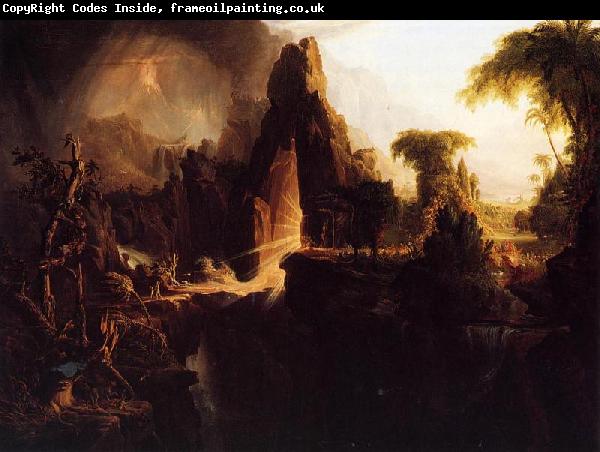 Thomas Cole Expulsion from Garden of Eden